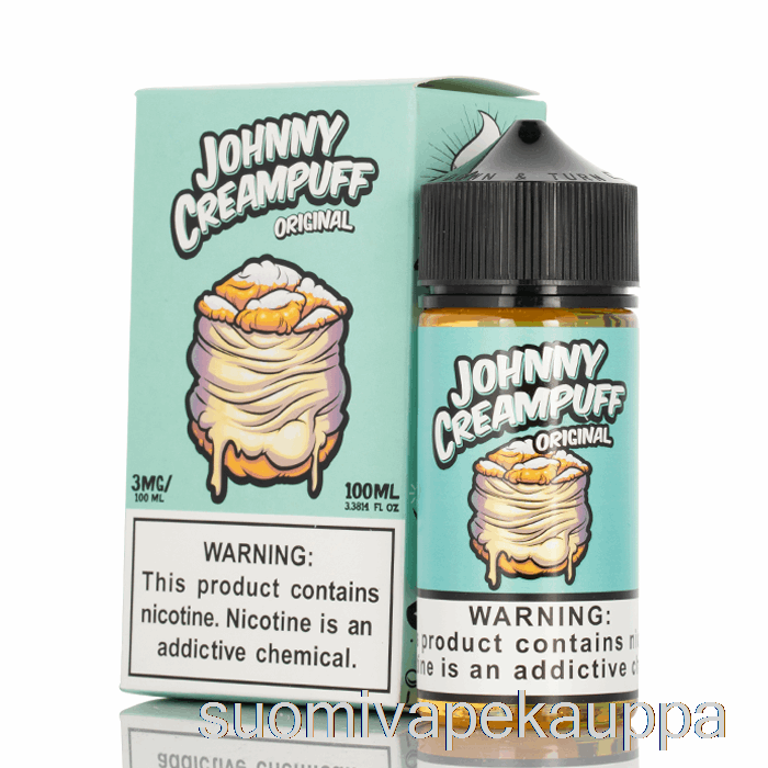 Vape Netistä Alkuperäinen - Johnny Creampuff - 100ml 0mg